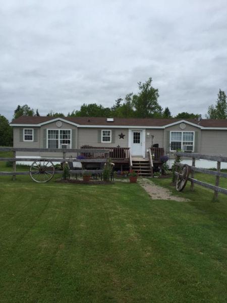 74 x 16 Prestige mini home to be moved