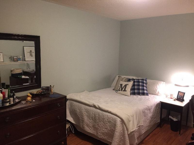 SUBLET - LARGE ROOM WITH AIR CONDITIONING!