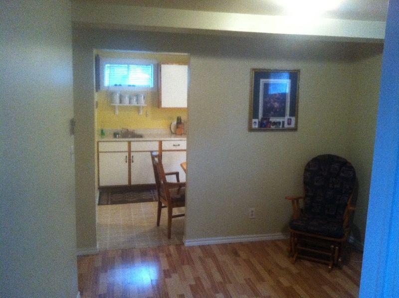 Cozy and Clean One Bedroom Basement apartment