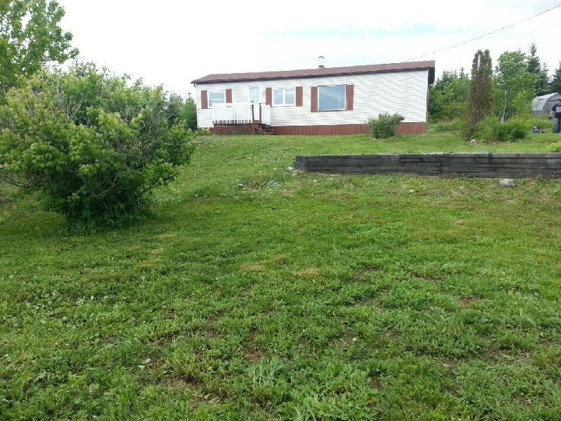 MINI home with large land for sale - great deal!