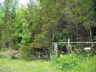 Beautiful 3.2 Acre Treed lot just North of