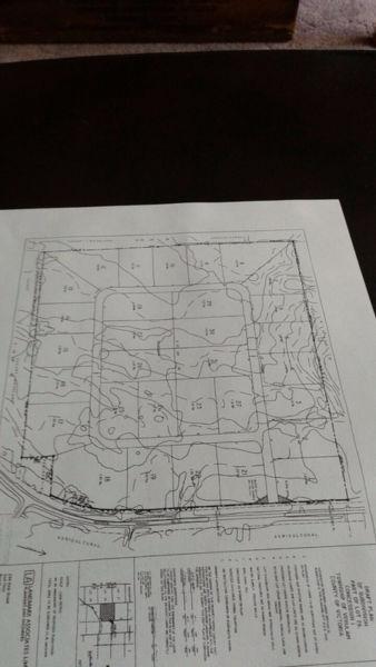 Subdivision draft approved with 31 beautiful estate sized lots