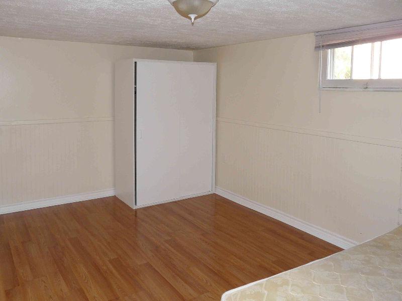 All inclusive two-bedroom basement apartment