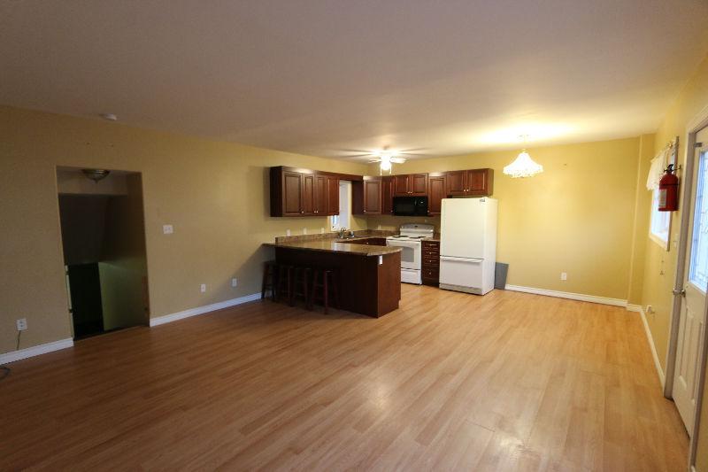 Open Concept 2 Bedroom all-inclusive laundry parking, Yard Shed