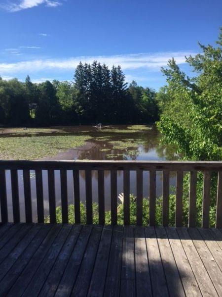 Apartment For Rent looking over Beautiful Saugeen River