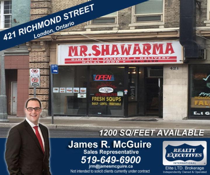 Prime Richmond & Dundas Location Sub Lease