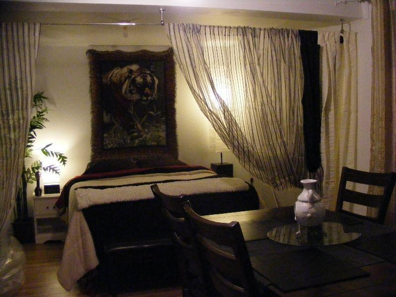 Chambre à louer (style loft), Val-D'or, câble, internet