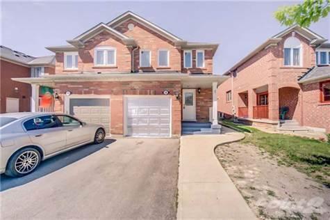 Homes for Sale in Airport/Bovaird, Brampton,  $469,000