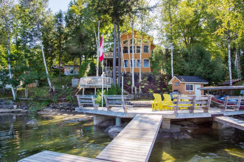 Waterfront Home for sale on Crystal Lake Kawartha Lakes