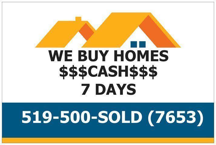 I Buy Houses! **Quick, Easy, Cash Offer**