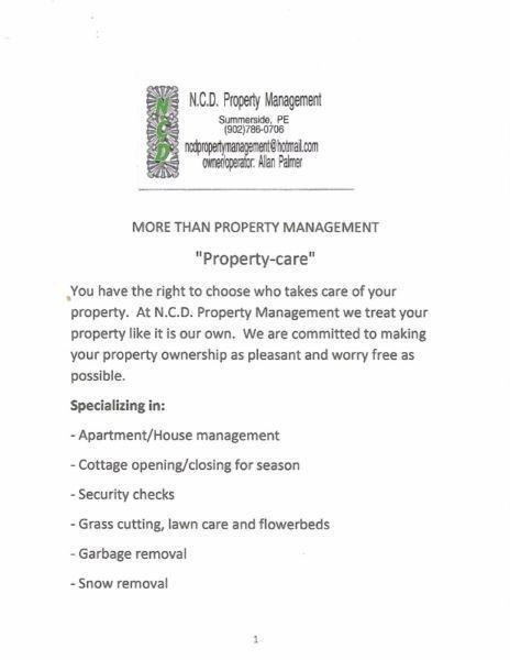 ncd property management