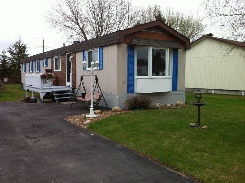 maison mobille aaire ouverte a 5 minute de joliette
