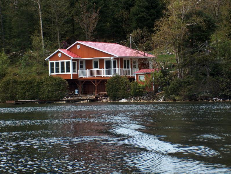 Chalet, lac O' Neil, zec rivière blanche