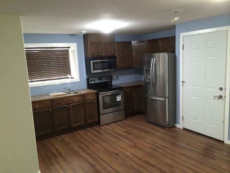 One bedroom basement suite for rent in harbour landing