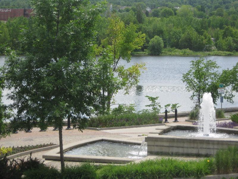Lac des Nations, grand 4 pièces,avec jardin, face au Lac.no.1273