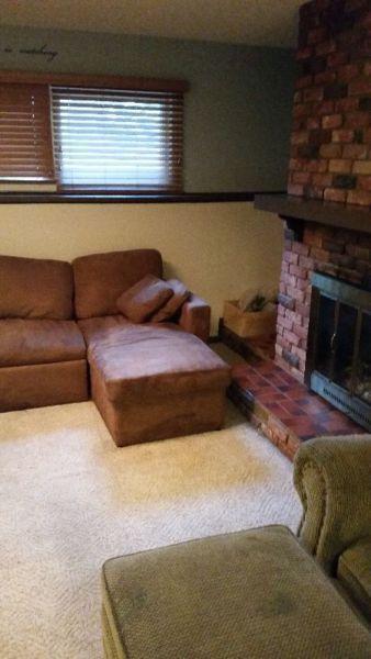 2 bedroom furnished basement suite for rent