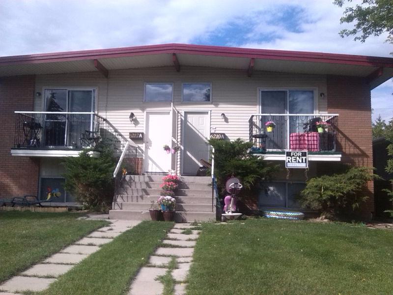 Bright beautiful upper 4-plex unit for rent in Bowness