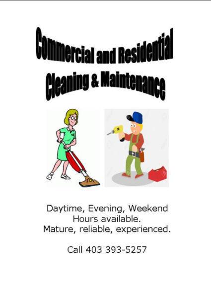 Commercial Property Cleaning and Maintenance Service