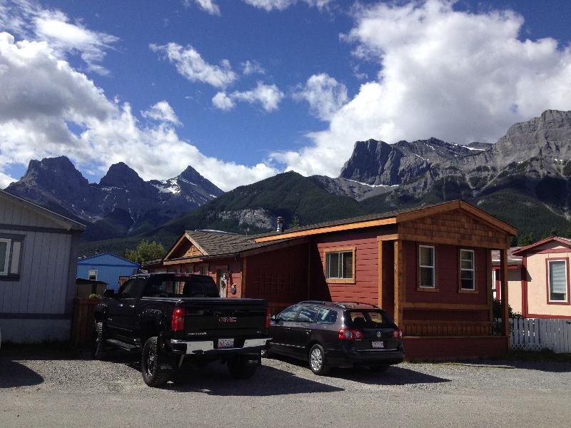 Beautiful mobile home in Canmore