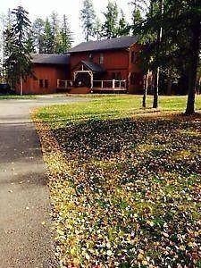 House for sale!! VERY private lot!! Whitecourt AB