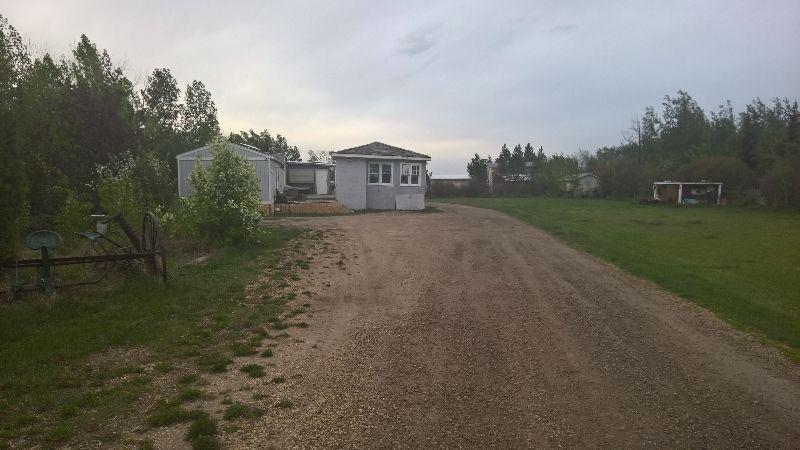 mobile trailer on acreage for rent