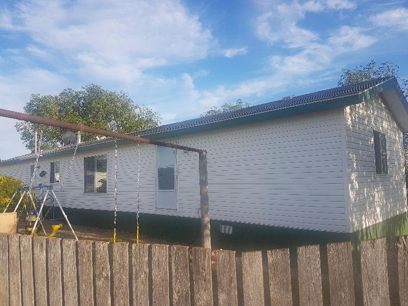 Modular home on acreage