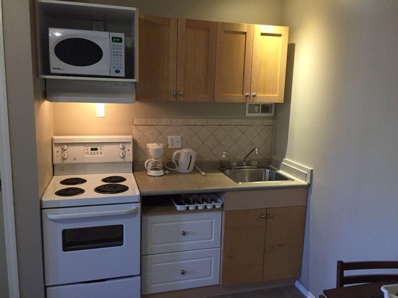 Fully Furnished one bed room basement suit at