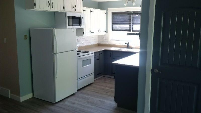 fully renovated unit in Innisfail including utilities