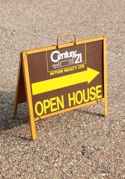 Realty House Signs for Open Houses