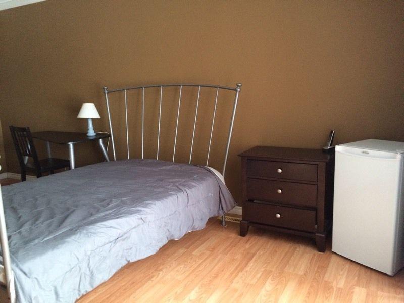 Extra large furnished room downtown