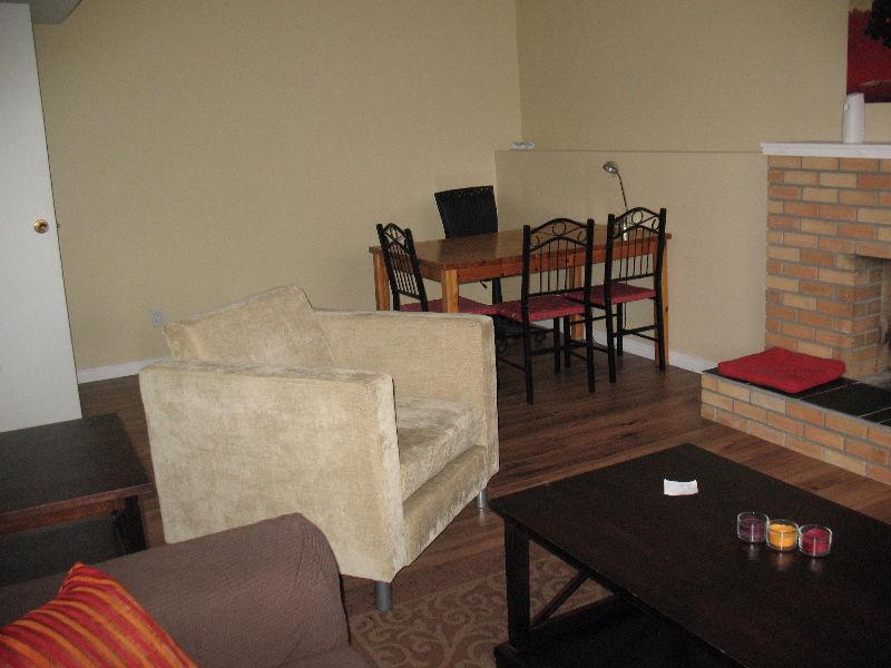 Furnished 2 BDR suite in UPPER SAHALI