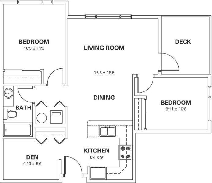 Brand New- Furnished - Central Location