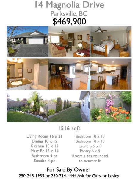 Beautifully Maintained 3-bedroom Open-Concept Rancher