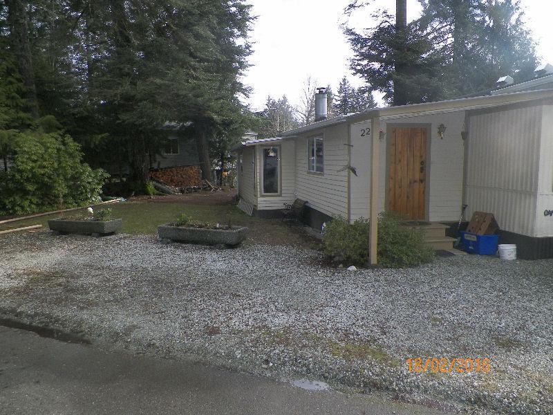 Mobile home for sale in quiet park