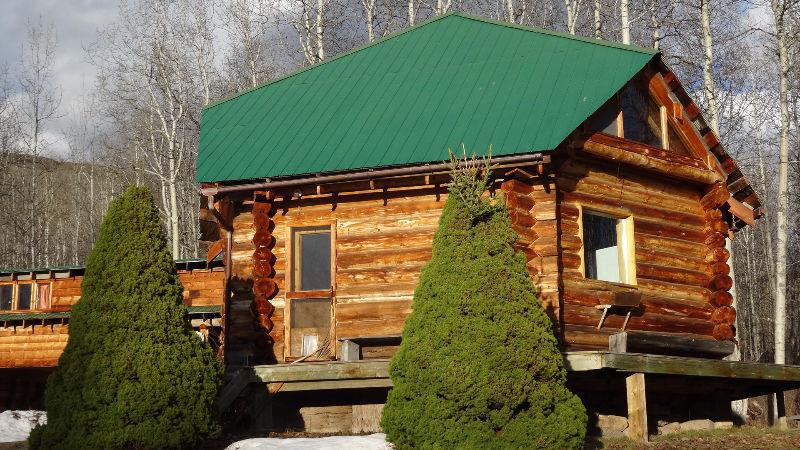 FOR RENT LOG CABIN IN PRIVATE SETTING