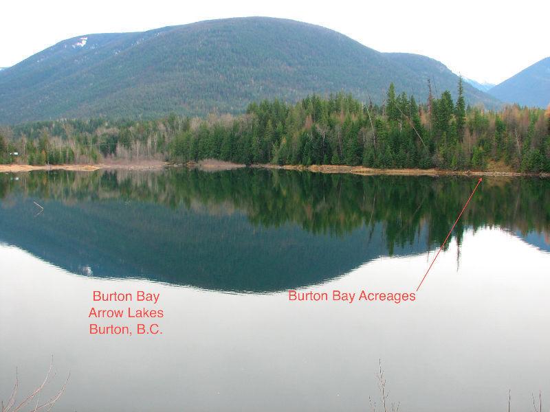 Beautiful Recreational Arrow Lakes Waterfront Acreages