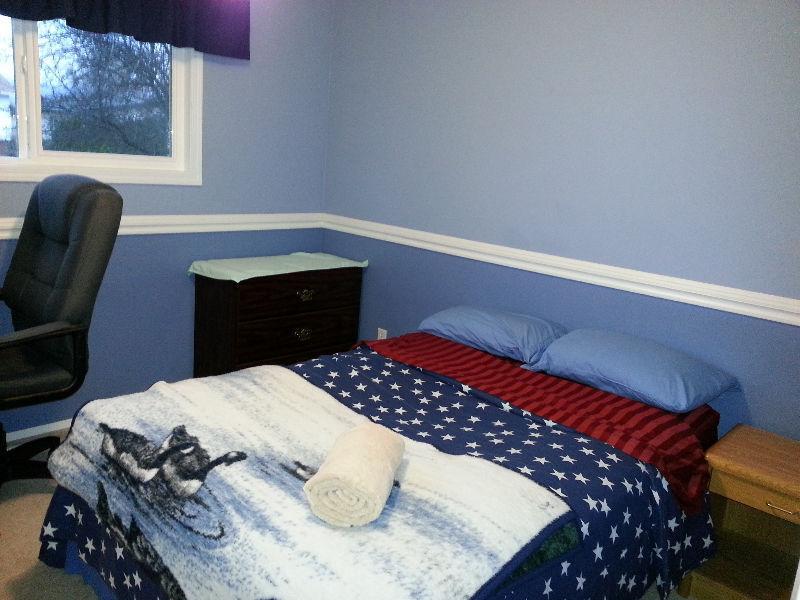 Young Student/full time worker furnished bdrm available Sept 1