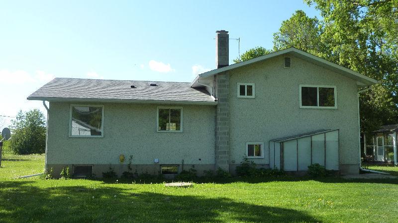 Private Country Acreage with River View in RM of Kelsey