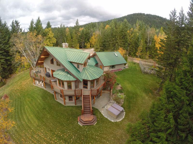 5810 Hartnell Rd,  - Unique log & Beam Home on 8.48 Acres