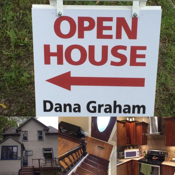 OPEN HOUSE TODAY 11:30-1:30PM