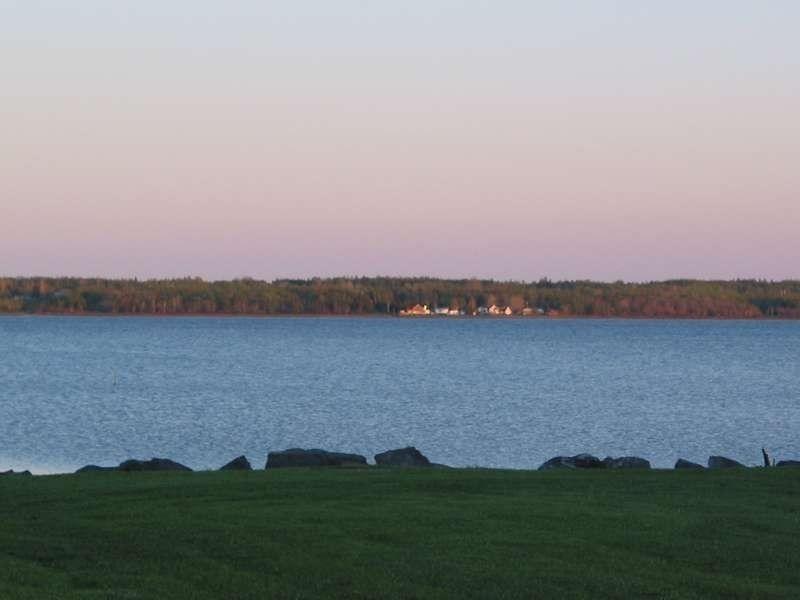 Terrain à vendre sur la rue de l'île à Caraquet VUE SUR MER