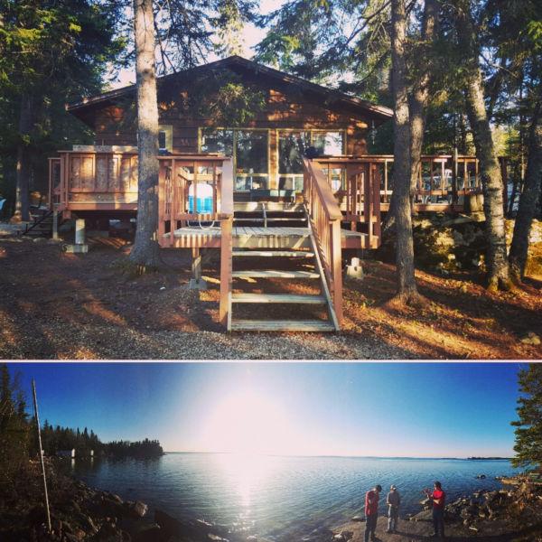 Cabin on Rocky Lake East Shore