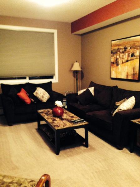 Fully Furnished 2 Bed, 2 Bath Airdrie Condo for Rent