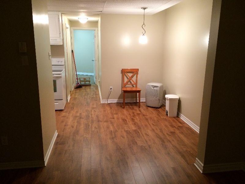 2 Bedroom Basement Apartment  Available July 15th