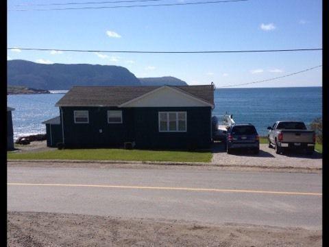 Ocean front property in Rocky Harbour, NL