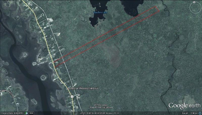 90 acres of ocean view land with lake frontage