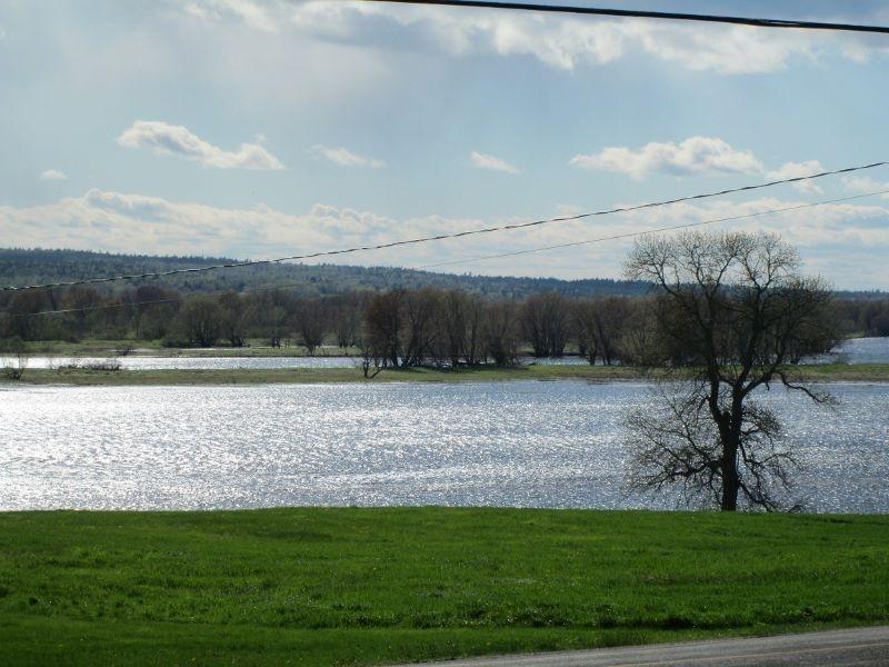 Great Lot Overlooking  River