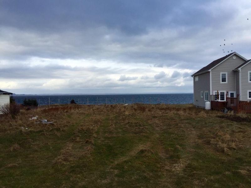 REDUCED! Oceanfront Vacant Lot Cleared in Conception Bay South!