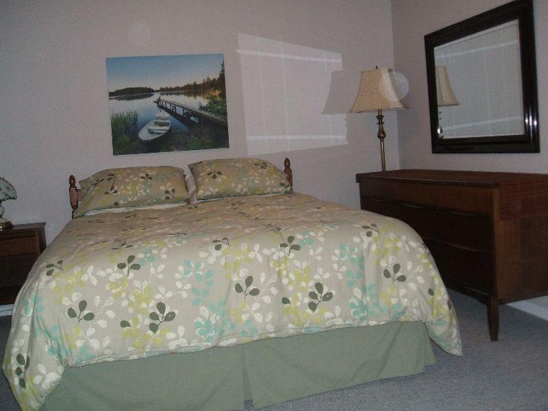 FULLY FURNISHED SPACIOUS ROOM WITH PRIVATE BATH--GREAT VALUE!!