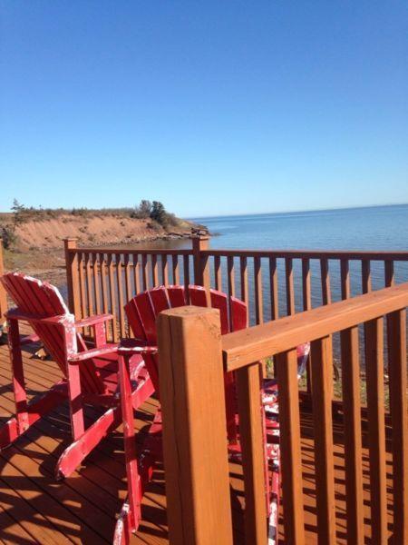 Oceanfront Cottage for rent on Northumberland Strait